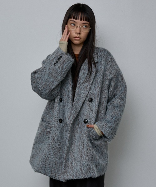 NOMINE（ノミネ） コート チェスターコート シャギー ジャケット