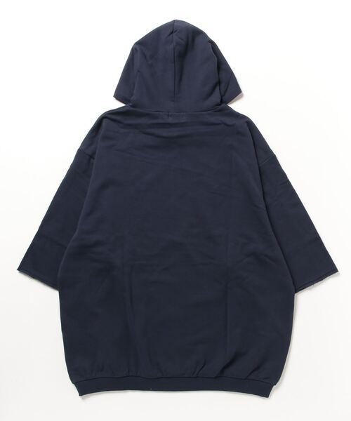 LANVIN en Bleu 「LANVIN Bleu」 プルオーバーパーカー 46 ネイビー