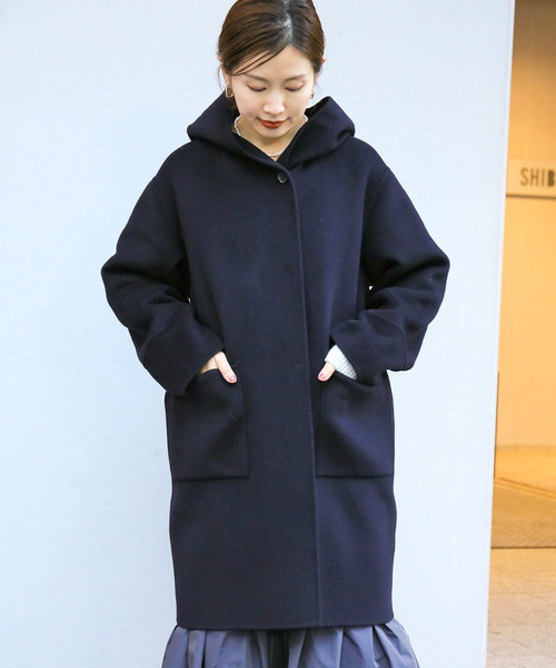 IENA（イエナ） コート 38 ネイビー レディース : ZOZOTOWN Yahoo!店