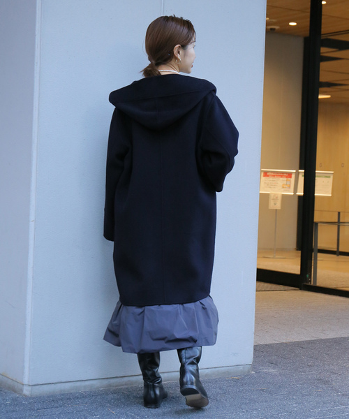 IENA（イエナ） コート 38 ネイビー レディース : ZOZOTOWN Yahoo!店