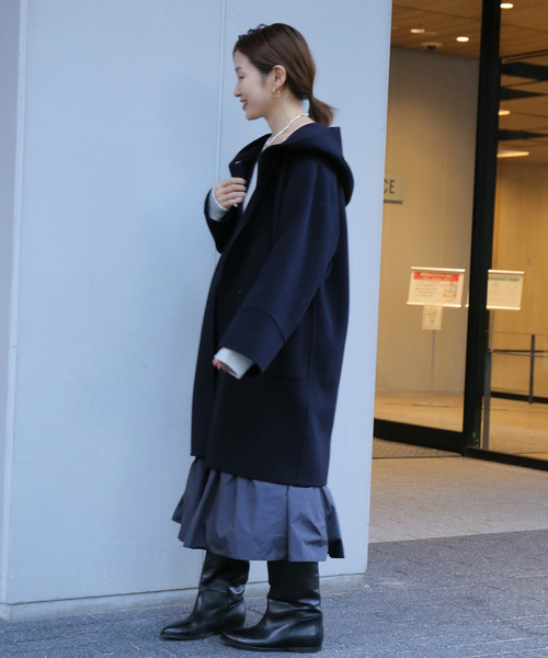 IENA（イエナ） コート 38 ネイビー レディース : ZOZOTOWN Yahoo!店