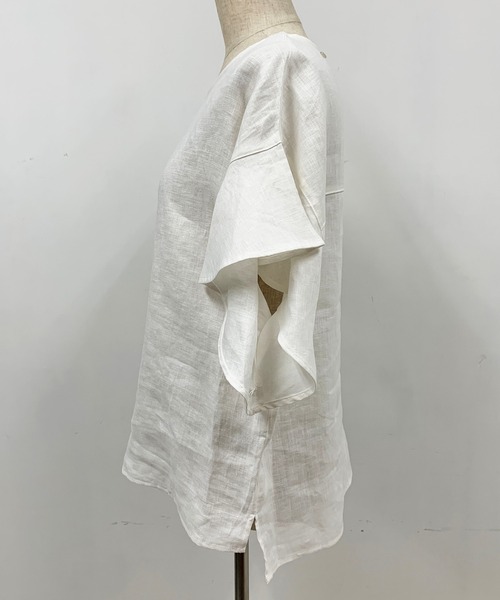 「PICCIN」 半袖ブラウス M ブラック系その他 レディース_画像6