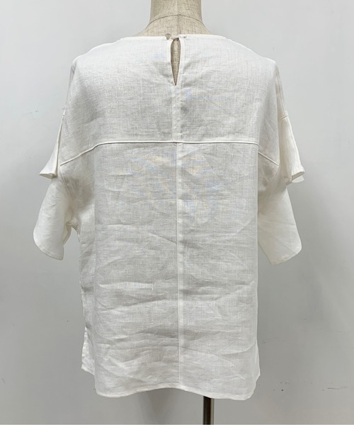 「PICCIN」 半袖ブラウス M ブラック系その他 レディース_画像7