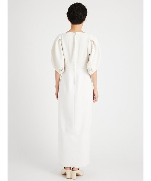 「styling/」 半袖ワンピース 0 アイボリー レディース_画像3