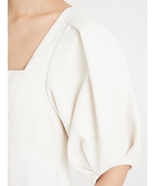 「styling/」 半袖ワンピース 0 アイボリー レディース_画像8