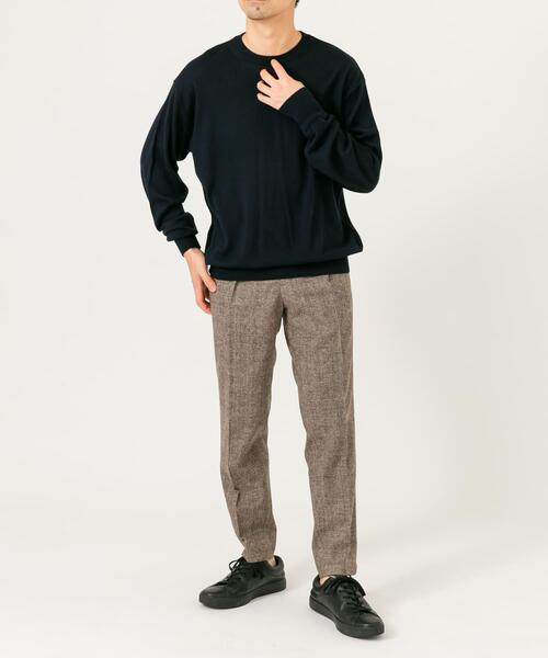 URBAN RESEARCH ROSSO MEN セーター ニット イタリア糸メリノウール