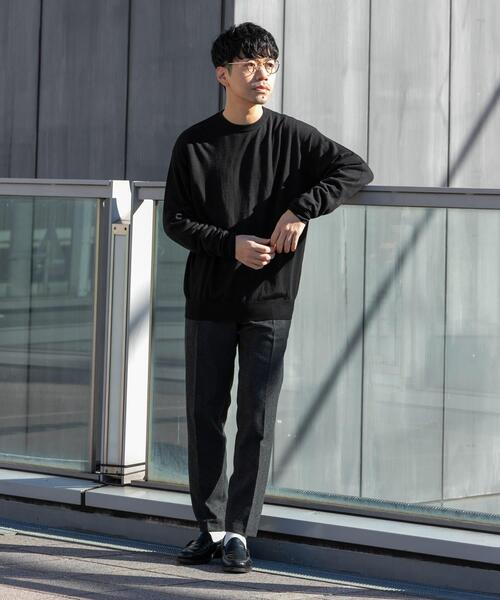 URBAN RESEARCH ROSSO MEN セーター ニット イタリア糸メリノウール