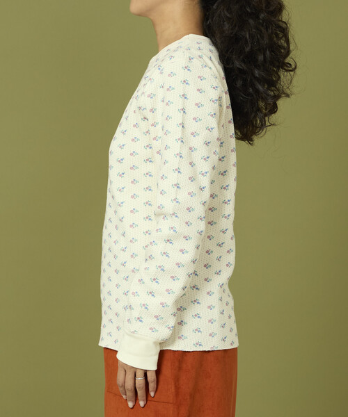 Freada tシャツ Freada/フリーダ サーマルトップス ”Flower