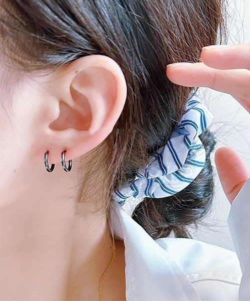 ARCHIVER ピアス 「Bz」フープリングペアピアス/両耳用(T3) レディース