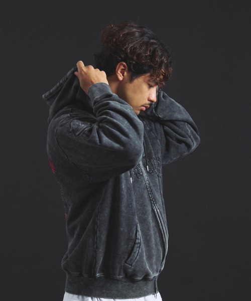 JACKROSE（ジャックローズ） パーカー B-TRS-Lips＆Tongue ライン