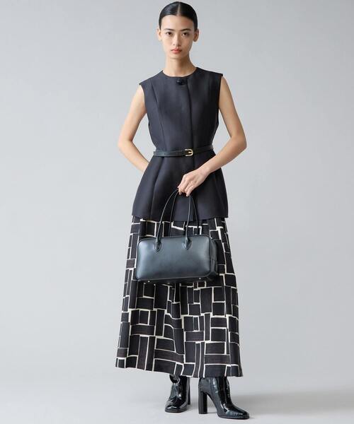 Tiara（ティアラ） ベスト ジレ ペプラムジレ レディース : ZOZOTOWN