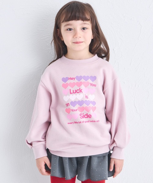 pairmanon（ペアマノン） トレーナー 「ぬくふわ」裏起毛 ガールズ