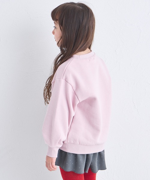 pairmanon（ペアマノン） トレーナー 「ぬくふわ」裏起毛 ガールズ