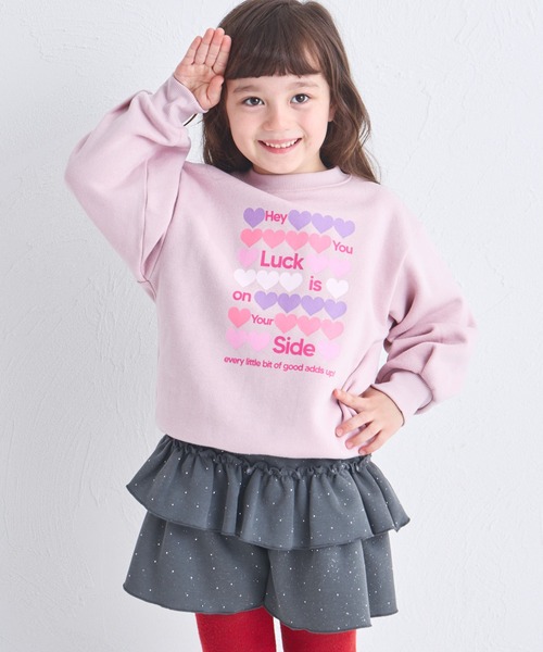 pairmanon（ペアマノン） トレーナー 「ぬくふわ」裏起毛 ガールズ