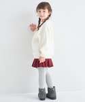 トレーナー 「ぬくふわ」裏起毛 ガールズ カラ...の詳細画像4