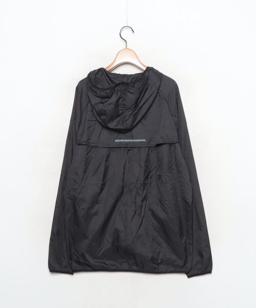 WIND AND SEA (L ) 黒　ストレッチ　ナイロンジャンパー WIND AND SEA（ウィンダンシー） ナイロンブルゾン「AMERIコラボ」 L