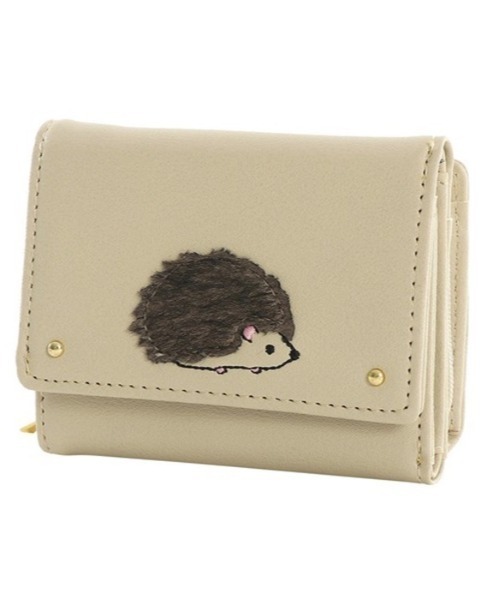 財布 ハリネズミのハリー三つ折り財布 レディース メンズ : ZOZOTOWN