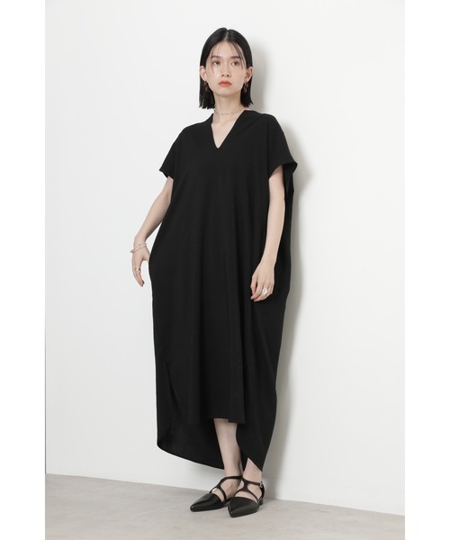 「ROSE BUD」 半袖ワンピース FREE グレー レディース_画像5