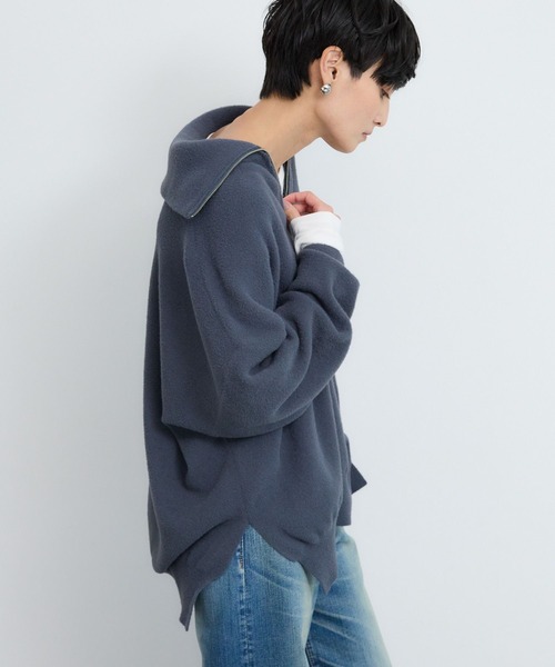 BARNYARDSTORM ネイビー シャギーニット セーター BARNYARDSTORM（バンヤードストーム） ニット セーター BARNYARDSTORM