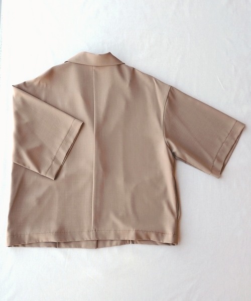 「Q」 テーラードジャケット MEDIUM ブラック レディース_画像3