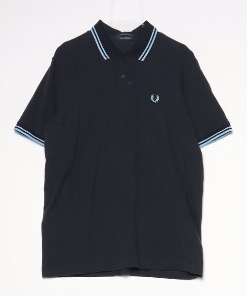 FRED PERRY（フレッドペリー） 半袖ポロシャツ 44 ブルー系その他