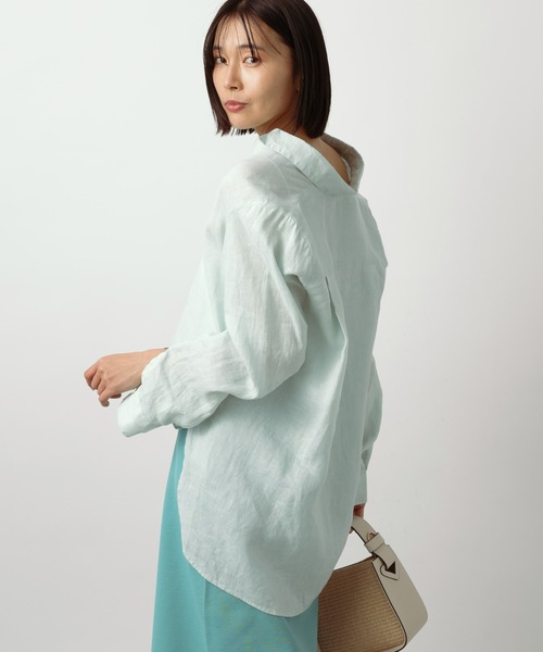 「BARNYARDSTORM」 長袖シャツ L ベージュ レディース_画像3