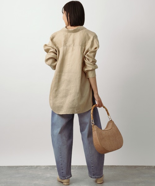 「BARNYARDSTORM」 長袖シャツ L ベージュ レディース_画像7