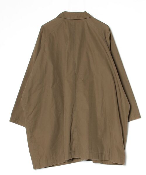 「JOURNAL STANDARD LUXE」 ステンカラーコート - グリーン レディース_画像2