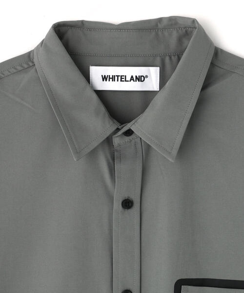 「WHITELAND」 半袖シャツ M ブラック レディース_画像5