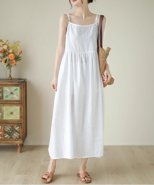 「Dream garden」 キャミソールワンピース M ブラック レディース_画像9