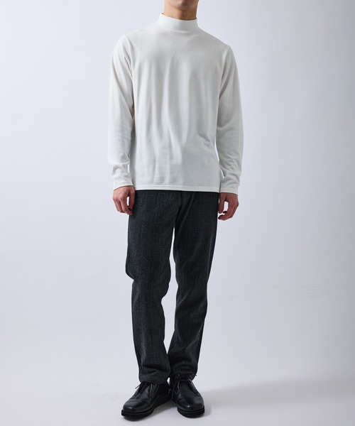 LE CERCLE par rope' tシャツ ダンボールポンチモックネック メンズ