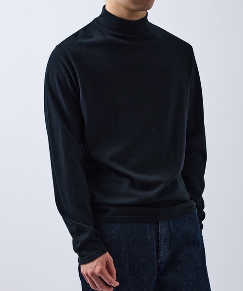 LE CERCLE par rope' tシャツ ダンボールポンチモックネック メンズ