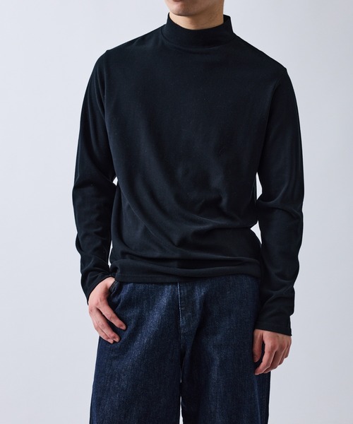 LE CERCLE par rope' tシャツ ダンボールポンチモックネック メンズ