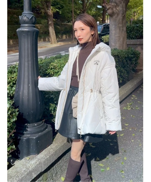 おごやん新品　タグ無し　LILY BROWN×MARY QUANT　コート LILY BROWN（リリーブラウン） コート アウター 「LILY BROWN×MARY