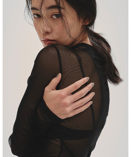 「TODAYFUL」 長袖カットソー FREE ブラック レディース_画像2