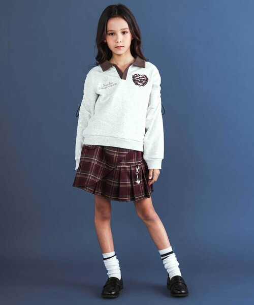 nexchic（ネクシック） スカート レイヤードプリーツスカパン(110