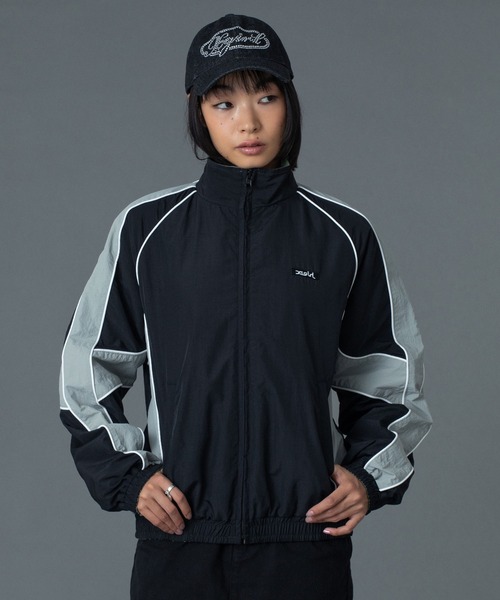 X-girl（エックスガール） ブルゾン ジャンバー DOUBLE FACE