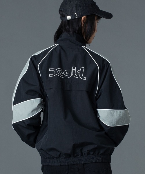 X-girl（エックスガール） ブルゾン ジャンバー DOUBLE FACE