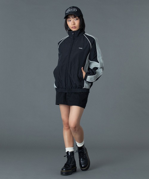 X-girllジャンパー X-girl（エックスガール） ジャケット FACE PATCH REVERSIBLE JACKET