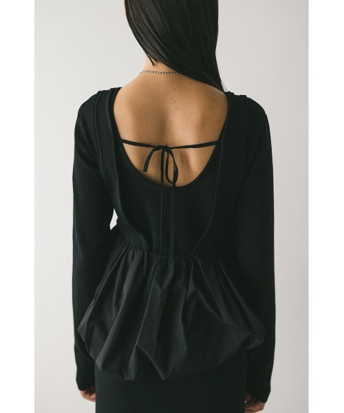 STYLEMIXER（スタイルミキサー） ワンピース 2ピースバルーンペプラム