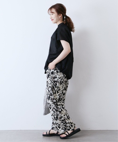 「JOURNAL STANDARD」 半袖ブラウス - ブラック レディース_画像9