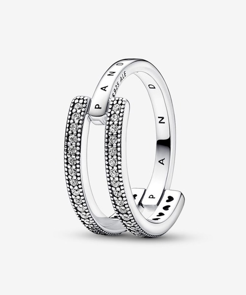 「Pandora」 リング 13号 シルバー レディース_画像3