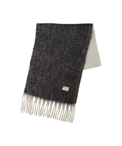 ALEXIA STAM マフラー　モカ ALEXIA STAM（アリシアスタン） マフラー ストール Logo Scarf /ASロゴ