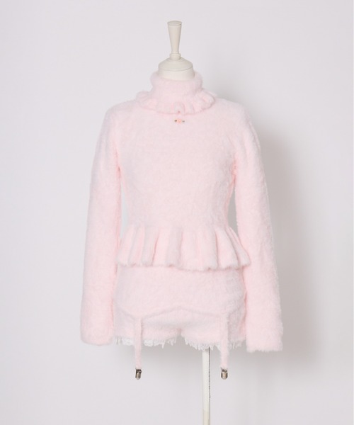 Fiorforte パンツ garter knit short pants レディース : ZOZOTOWN