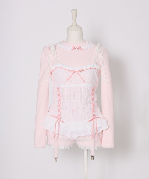 Fiorforte パンツ garter knit short pants レディース : ZOZOTOWN