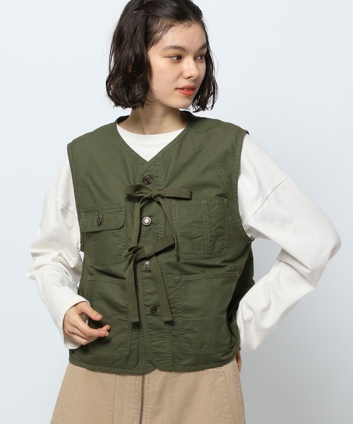 niko and…（ニコアンド） ベスト FREE ブルー レディース : ZOZOTOWN