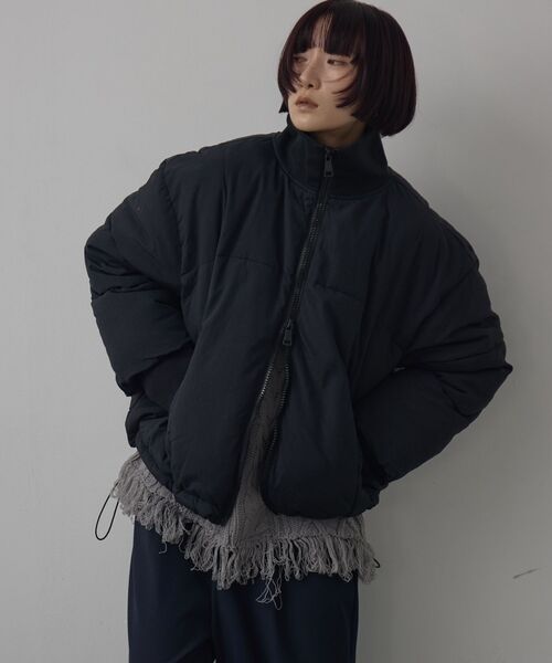 kivi（キヴィ） ダウンコート ダウンジャケット 中綿ショートブルゾン