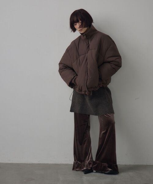 kivi（キヴィ） ダウンコート ダウンジャケット 中綿ショートブルゾン