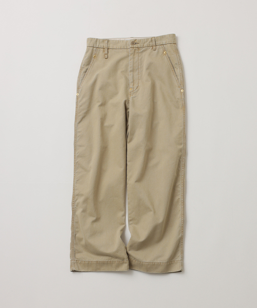 チノパン 「FOLL / フォル」brushed deep bio wardrobe chino メンズ