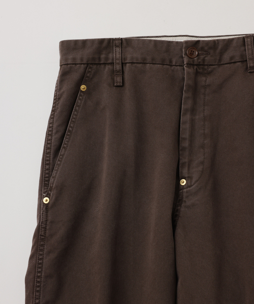 チノパン 「FOLL / フォル」brushed deep bio wardrobe chino メンズ